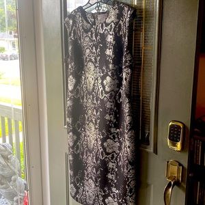 Silver and Black Dress by Carmen Size Large